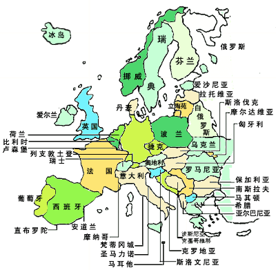 欧洲高端旅游,欧洲定制旅游,欧洲旅游,欧洲旅游地图图片